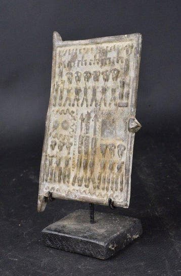 Klein zolderluik 15 cm / Altaarobject - Dogon - Mali