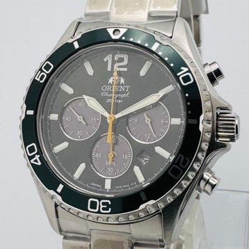 Orient - Solar Chronograph Diver in Japan Domestic, Nieuw