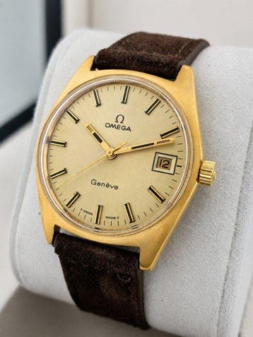 Omega - Genéve  Gold Dial 613 Cal. - 136.041 - Heren - 1970, Nieuw