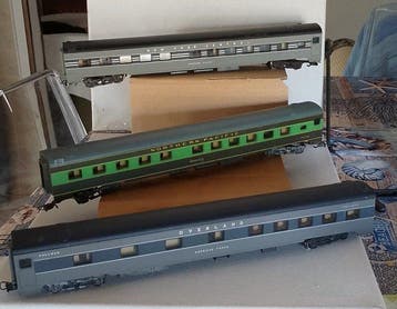 Rivarossi H0 - Modeltrein personenwagen (3) - 3, Nieuw