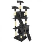 Topmast krabpaal zwart 50 x 50 x 170 cm, Dieren en Toebehoren, Krabmeubelen, Verzenden, Nieuw, Krabpaal
