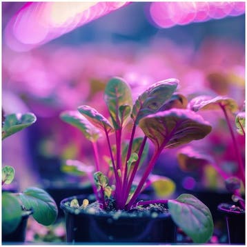 Kobi LED Grow Bulb Planty-B 9W E27 1200K Zwart - Gerichte..., Ophalen of Verzenden, Nieuw