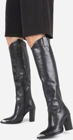 BRONX - mt 37 - New Americana - Vrouw - Laarzen - Zwart, Verzenden, Nieuw