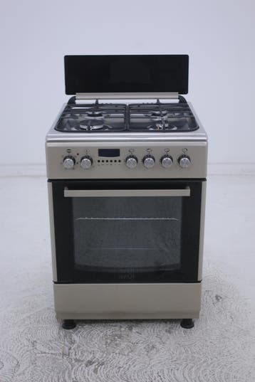 OP=OP! ZWART OF RVS kwalitatieve gasfornuis! 50+60cm NIEUW!, Grill, Nieuw, Energieklasse A of zuiniger, Gas