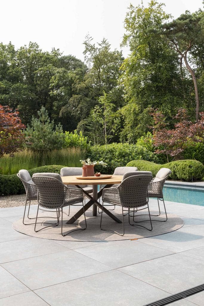 4 Seasons Outdoor Moretti tuinset terre met Prado tafel, Tuin en Terras, Tuinsets en Loungesets, Ophalen of Verzenden