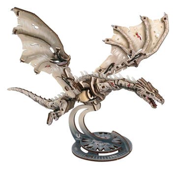 Harry Potter Wooden Model Kit Ukrainian Ironbelly Dragon, Ophalen of Verzenden, Nieuw