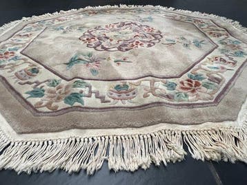China Aubusson - Tapijt - 140 cm - 140 cm, Huis en Inrichting, Nieuw