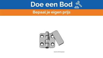 Bieden: Osculati Stainless Steel Cover Plate for Hinge - 38, Ophalen of Verzenden, Nieuw, Kombuis en Sanitair, Zeilboot of Motorboot