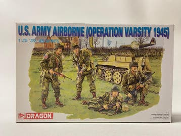 2x U.S. Army Airborne (Operation Varsity 1945) (2 kits in, Hobby en Vrije tijd, Verzenden, Nieuw