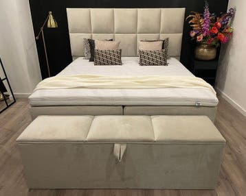 Boxspring Novara - 160 x 220, Nieuw