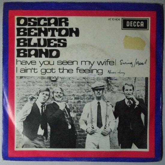 Oscar Benton Blues Band - Have you seen my wife - Single, Cd's en Dvd's, Vinyl Singles, Verzenden