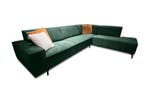 Heerlen Hocker - teddy banken - Groen, Nieuw, Stof
