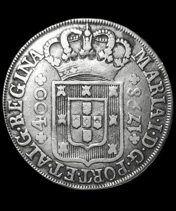 Portugal. Maria I (1786-1799). Cruzado Novo (480 Reis) -