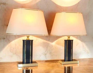 Robert DeSchuytener - Lamp (2) - Franse chic - Goudkleurig
