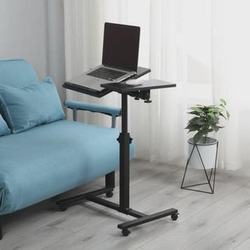 Verstelbare Laptoptafel op Wielen - Inklapbaar & Mobiel Sta-, Verzenden, Nieuw