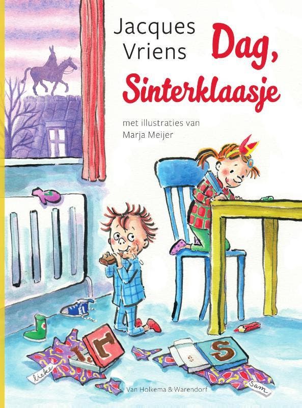 Dag, Sinterklaasje 9789000375325 Jacques Vriens, Boeken, Kinderboeken | Kleuters, Zo goed als nieuw, Verzenden