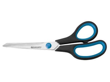 Schaar Westcott Easy Grip 21cm RVS, soft grip, Ophalen of Verzenden, Nieuw in verpakking, Overige typen