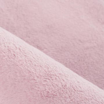 Wasbaar Vloerkleed | Pouffy | Uni | Rosé | 140x200 cm, Verzenden, Nieuw