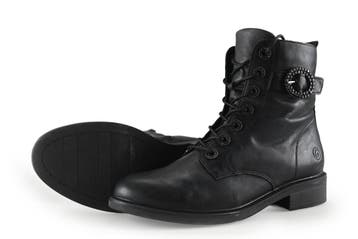 Remonte Veterboots in maat 39 Zwart, Verzenden, Zwart, Overige typen, Remonte