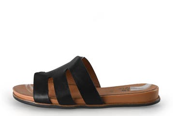 Jana Slippers in maat 39 Zwart, Verzenden, Zwart, Zo goed als nieuw, Slippers