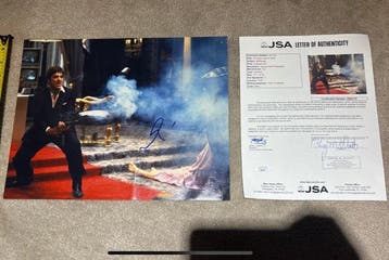 Scarface - Signed by Al Pacino (Tony Montana) - 11x14 - JSA, Nieuw