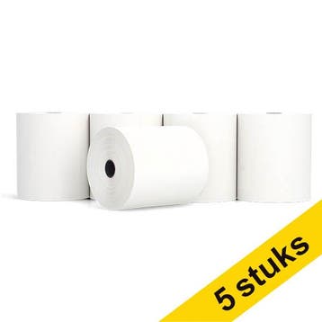 123inkt kassarol 80x80x12 thermo wit 48 grams (5 stuks), Zakelijke goederen, Kantoor en Winkelinrichting | Kassa's en Betaalsystemen
