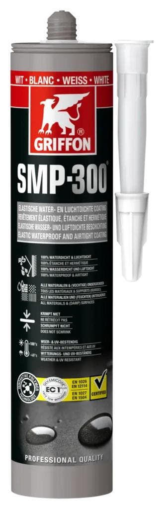 Griffon smp 300 1 stuk, 290 ml, wit, Doe-het-zelf en Verbouw, Isolatie en Afdichting, Nieuw, Verzenden