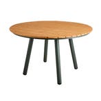 *WOONWINKEL* Brafab Bam Bo Ronde Tuintafel Bamboe En Alumini, Tuin en Terras, Verzenden, Nieuw