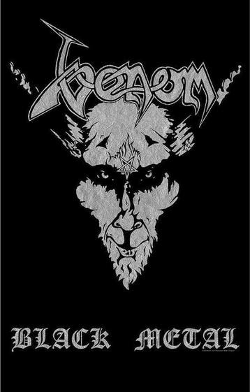 Venom - Black Metal - Textielposter, Verzamelen, Ophalen of Verzenden, Nieuw, Poster, Artwork of Schilderij