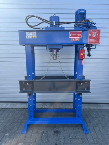 HIDROLIKSAN werkplaatspers  hydraulische garagepers 80 Ton, Nieuw