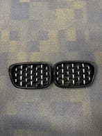BMW E39 96–00 diamond grillen glanzend zwart – links+rechts, Nieuw, BMW