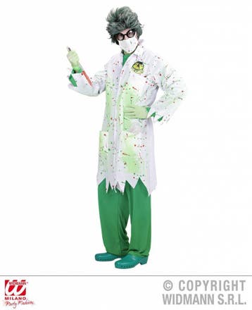 Dr. Toxic Laboranten outfit, Ophalen of Verzenden, Nieuw