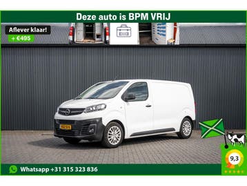 Opel Vivaro | Zakelijke Lease v.a. €250.04 pm, Automaat, Gebruikt, Euro 6, Wit