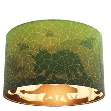 Groene plafondlamp Dino, binnenzijde doorschijnend, Kinderen en Baby's, Kinderkamer | Inrichting en Decoratie, Ophalen of Verzenden