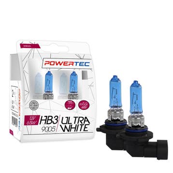 Powertec HB3 12V - UltraWhite - Set, Verzenden, Nieuw