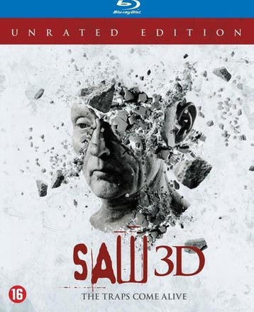Saw 7 (3D & 2D Blu-ray) (Ex-rental), Cd's en Dvd's, Blu-ray, Verzenden, Nieuw in verpakking, Horror