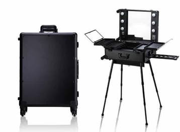 Mobiele Visagie Tafel Zwart (Visagie Tafels), Verzenden, Nieuw, Overige typen
