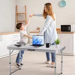 Opvouwbare Campingtafel 120 cm – Verstelbare Hoogte, Caravans en Kamperen, Verzenden, Nieuw