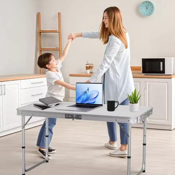 Opvouwbare Campingtafel 120 cm – Verstelbare Hoogte, Verzenden, Nieuw