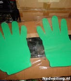 100x Foamhand groen