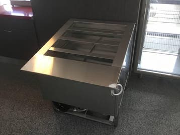 Nordcap inbouw topping station / saladebar, Ophalen, Gebruikt, Koelen en Vriezen
