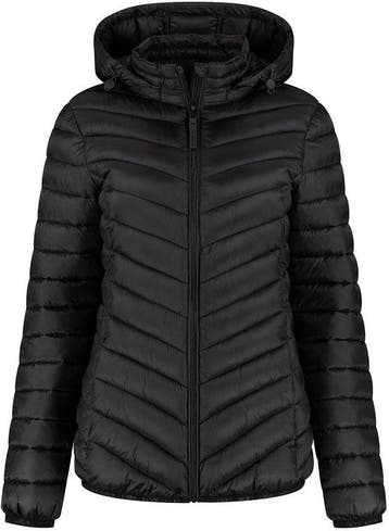 Kjelvik Maat 36 Outdoorjas Sanna Zwart, Verzenden, Nieuw