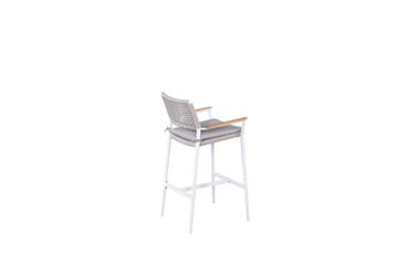 Bartafel Sandro met 4 hoge barstoelen, Tuin en Terras, Tuinsets en Loungesets, Ophalen of Verzenden, Nieuw