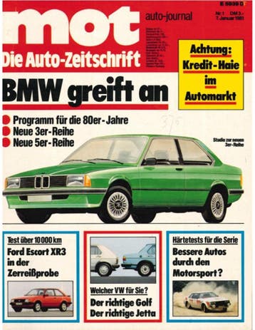 1981 MOT AUTO JOURNAL MAGAZINE 01 DUITS, Boeken, Nieuw, Author