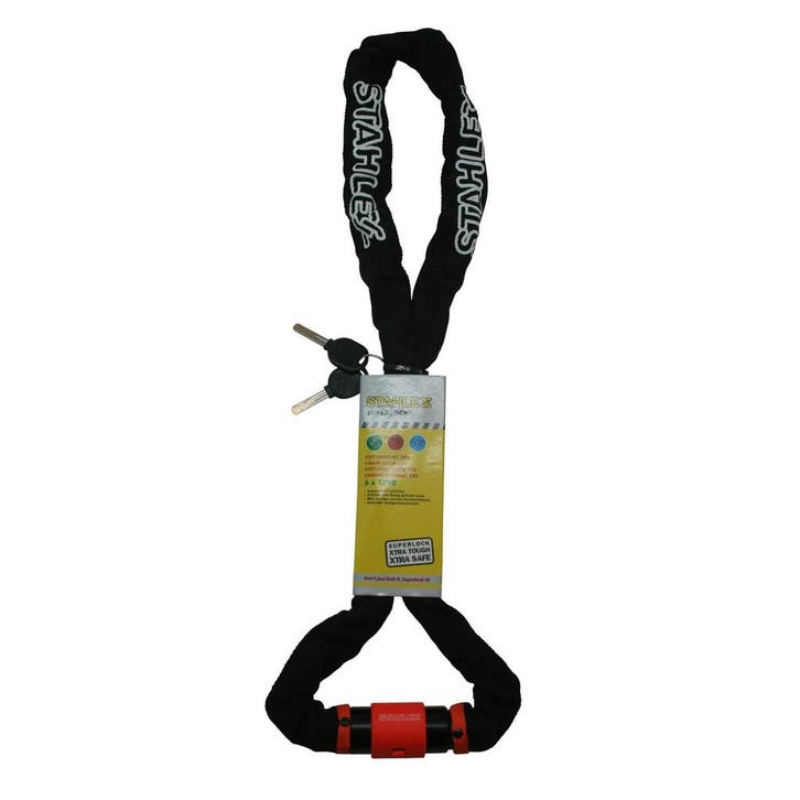 Benson Kettingslot - Hoog gehard staal - Supersafe cilind..., Fietsen en Brommers, Fietsaccessoires | Overige Fietsaccessoires
