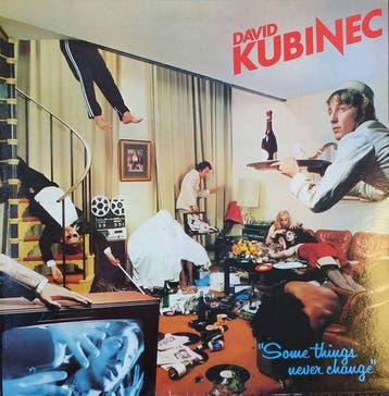 LP gebruikt - David Kubinec - Some Things Never Change, Verzenden, Zo goed als nieuw, Overige formaten