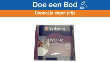 Bieden: Verbatim 43508 DVD+R 4.7GB 16X Inkjet, Ophalen of Verzenden, Nieuw, Zeilboot of Motorboot