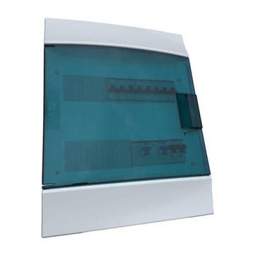 ABB groepenkast IP41 8 groepen, 2 aardlekschakelaars, 1, Ophalen of Verzenden, Nieuw