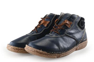 Josef Seibel Enkellaarzen in maat 36 Blauw, Kleding | Dames, Schoenen, Lage of Enkellaarzen, Zo goed als nieuw, Josef Seibel, Verzenden