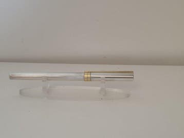 S.T. Dupont - Classique plaqué argent, plume en or 18 K -, Nieuw